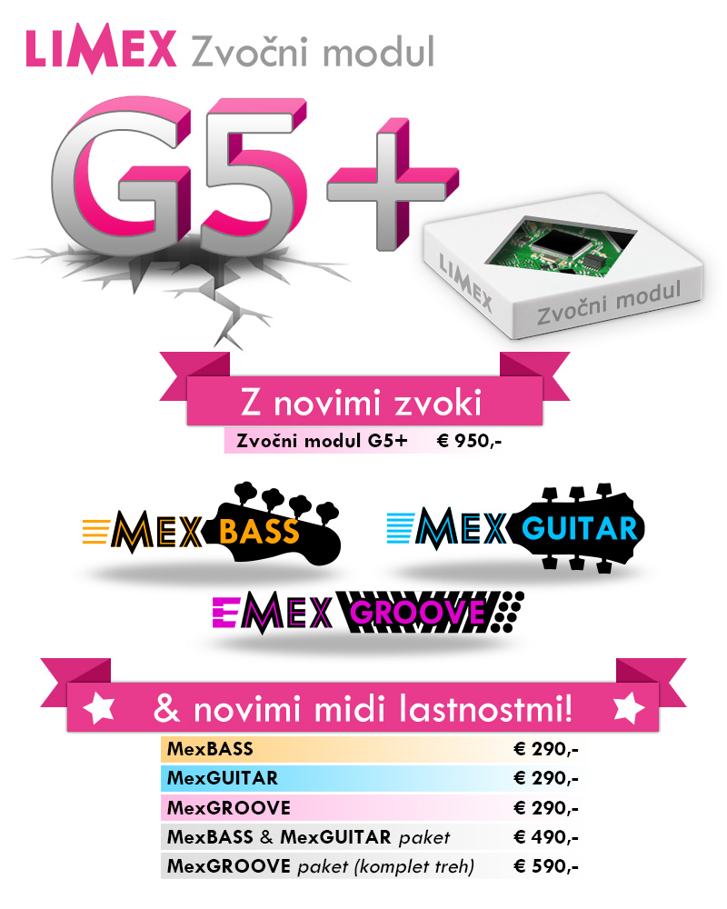 Limex Soundboard G5 MexBASS & MexGUITAR & MexGROOVE