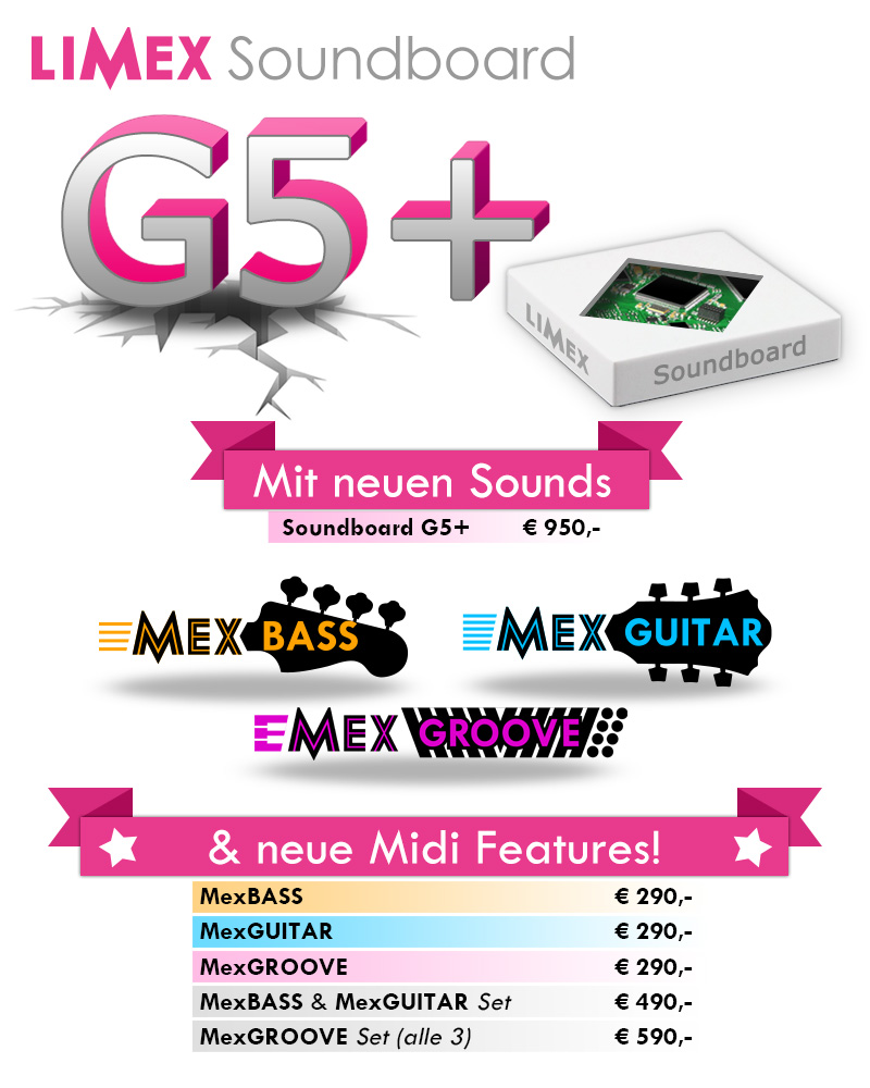 Limex Soundboard G5 MexBASS & MexGUITAR